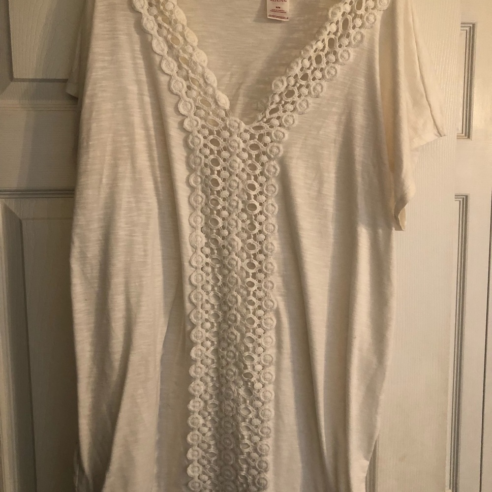 White Bathing Suit Coverup from Target